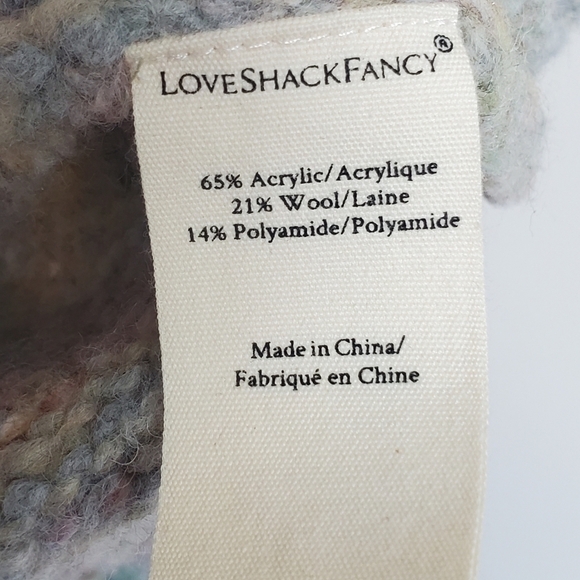 LoveShackFancy Aquarius Wool Blend Rainbow Sweater - Picture 12 of 14